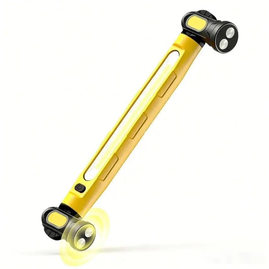 Barra de luz LED para capó, 3000 lm, magnética, recargable, 5200 mAh