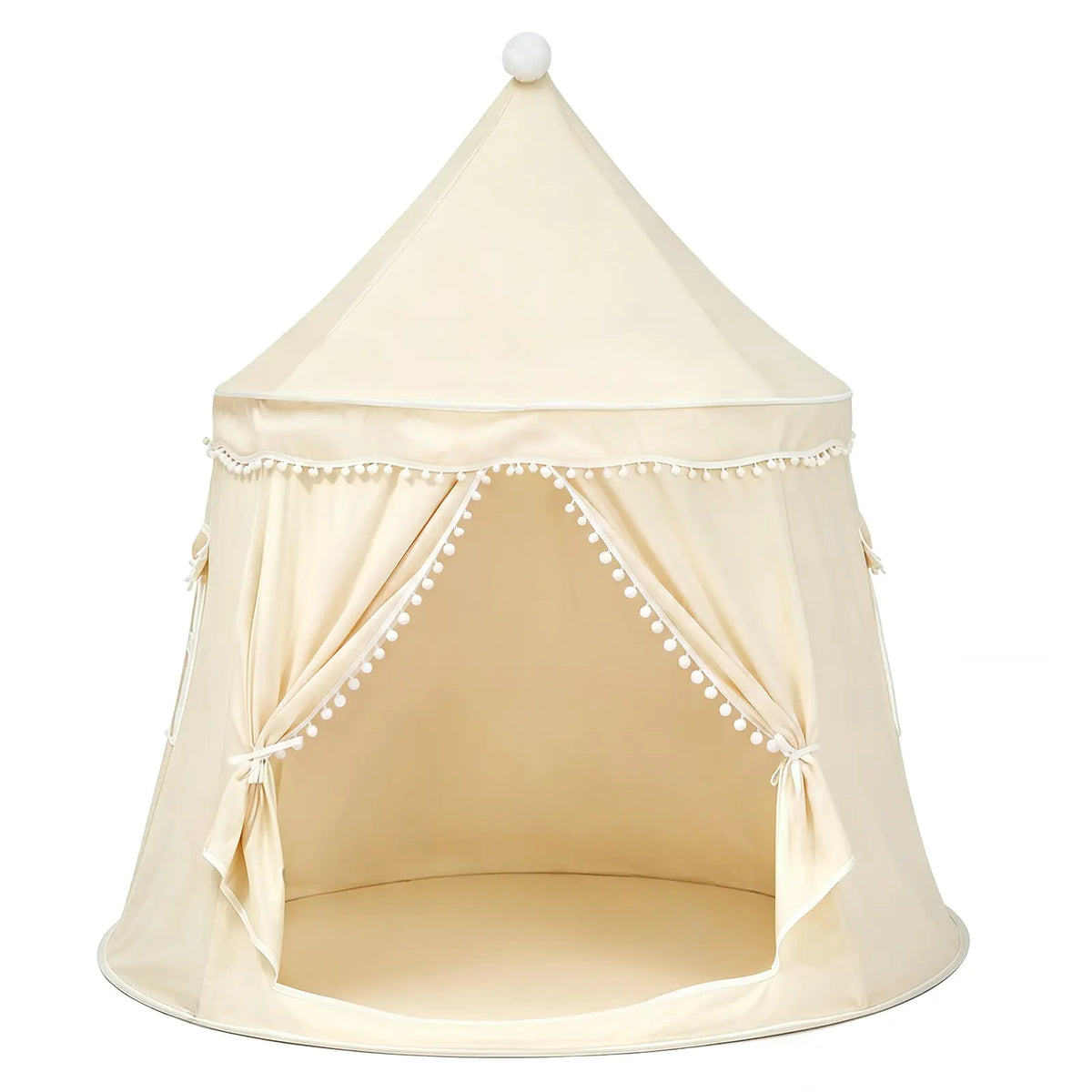 Kids Castle Teepee Tent, Foldable Indoor Outdoor Playhouse for Ages 3+