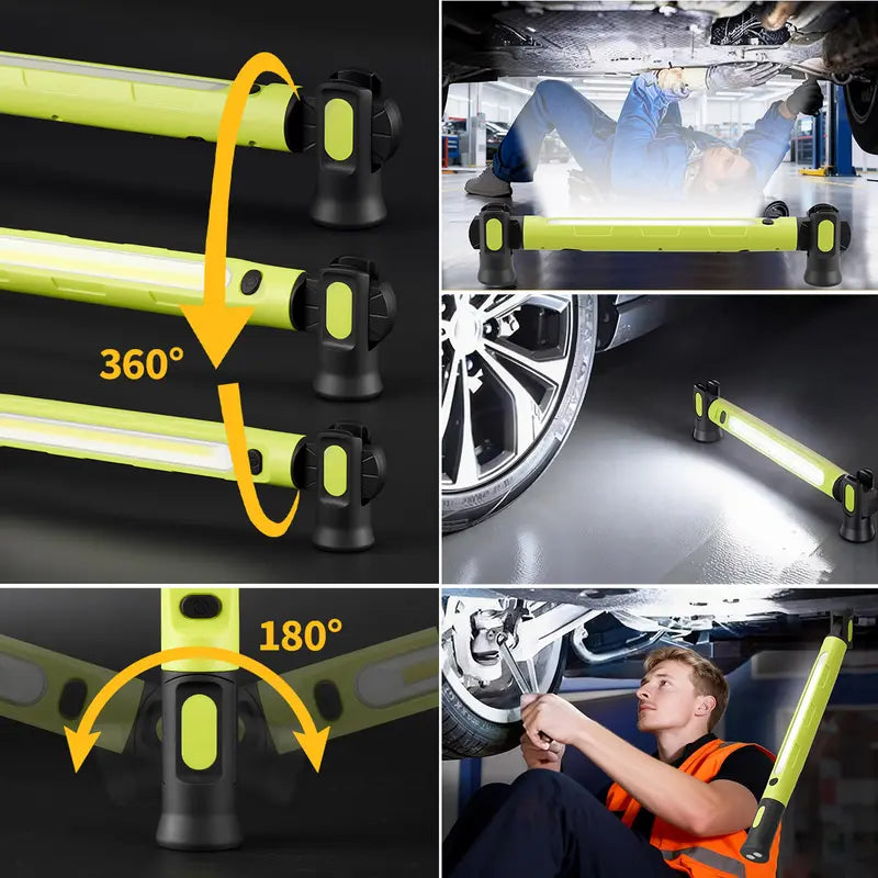 Hood Work Light Bar  3000LM LED Magnetic 5200mAh Rechargeable