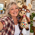 🧶 Cute Animal Bag Holder Crochet DIY Kit | Hanging Storage Craft