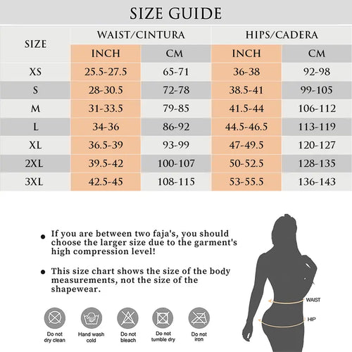 Fajas Colombianas Shapewear | Tummy Control Butt Lifter | Hooks Closure