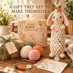 🧶 Cute Animal Bag Holder Crochet DIY Kit | Hanging Storage Craft