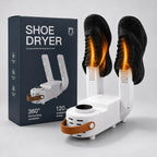 ☁️ Shoe Dryer: Dry, Freshen & Deodorize Footwear, Safe Shoe Drying Heater