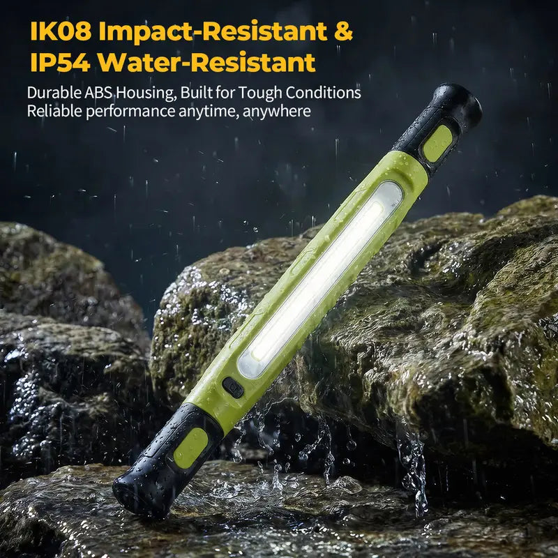 Hood Work Light Bar  3000LM LED Magnetic 5200mAh Rechargeable